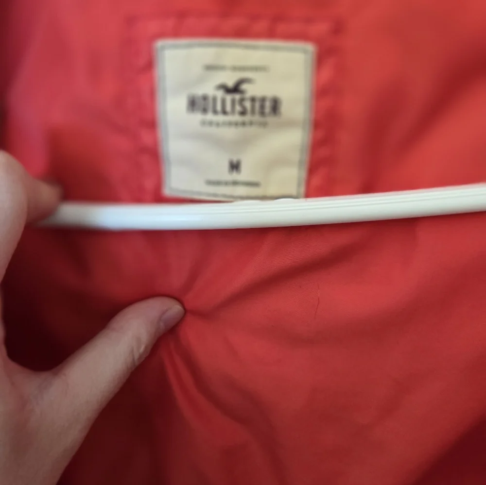 Hollister Pink Puff Down Coat